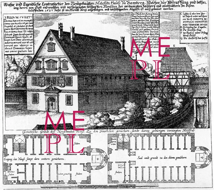 : Germany, Bamberg, Malefiz House, built 1627 by : Germany, Bamberg, Malefiz House, built 1627 by