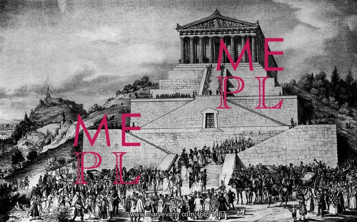 : Germany, Bavaria, Donaustauf, Walhalla, built: : Germany, Bavaria, Donaustauf, Walhalla, built: