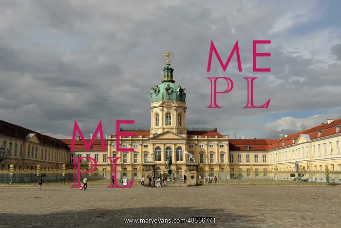 : Germany. Berlin. Charlottenburg Palace. 17th- 18th century : Germany. Berlin. Charlottenburg Palace. 17th- 18th century