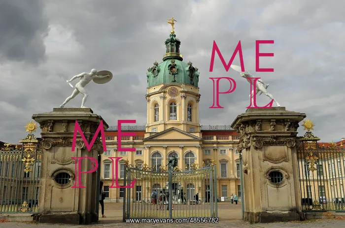 : Germany. Berlin. Charlottenburg Palace. 17th- 18th century : Germany. Berlin. Charlottenburg Palace. 17th- 18th century