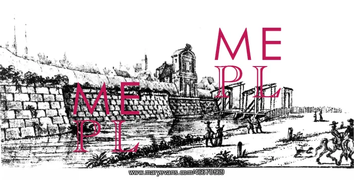 : Germany, Berlin, city gate, Leipzig gate, drawing : Germany, Berlin, city gate, Leipzig gate, drawing