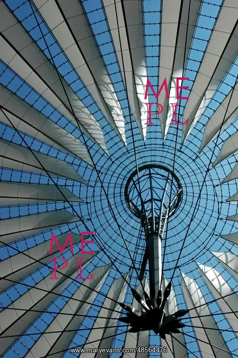 : Germany. Berlin. Dome of the Sony Center by German architect : Germany. Berlin. Dome of the Sony Center by German architect