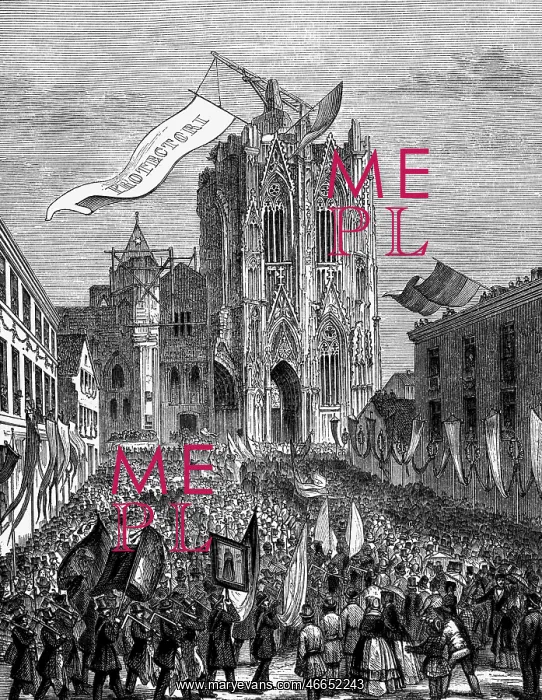 : Germany, Cologne, Cathedral Constuction Festivity : Germany, Cologne, Cathedral Constuction Festivity