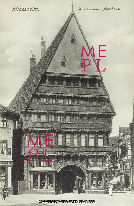 : Germany - Hildesheim - Butcher's Guild Hall : Germany - Hildesheim - Butcher's Guild Hall
