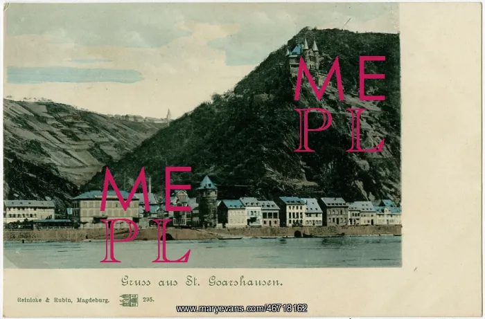 : Germany, Katz Castle at St. Goarshausen