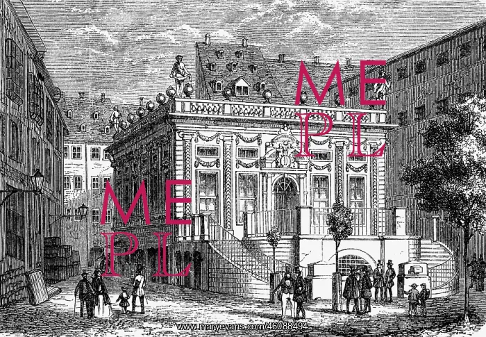 : Germany, Leipzig, Old Stock Exchange, Naschmarkt : Germany, Leipzig, Old Stock Exchange, Naschmarkt