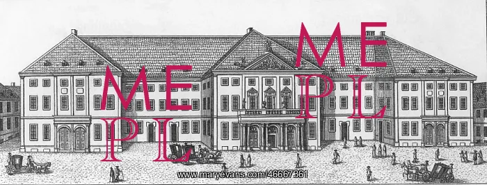: Germany, Mannheim, Nationaltheater, copper engraving : Germany, Mannheim, Nationaltheater, copper engraving