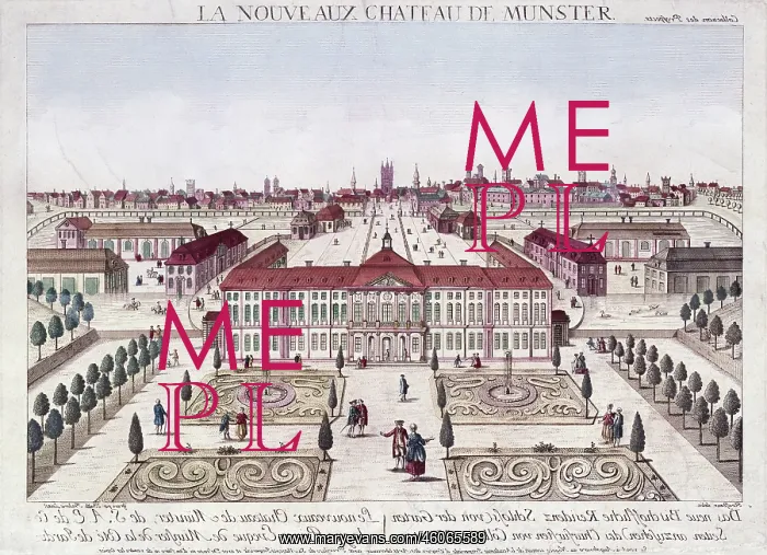 : Germany, Muenster, castles, New Castle, built : Germany, Muenster, castles, New Castle, built