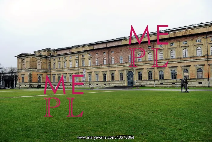  : Germany. Munich. Alte Pinakothek. Exterior. Building