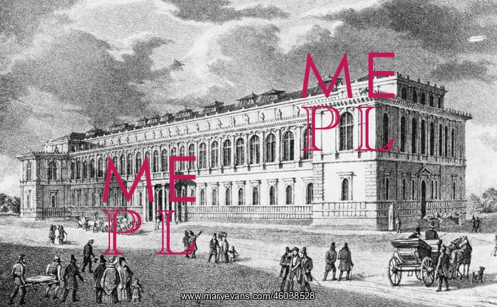 : Germany, Munich, Alte Pinakothek, built 1826 : Germany, Munich, Alte Pinakothek, built 1826