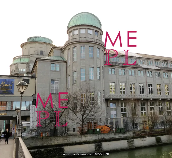  : Germany. Munich. Deutches Museum. Outside