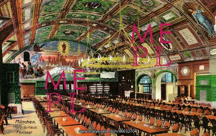 : Germany, Munich, gastonomy, Hofbrauhaus, interior : Germany, Munich, gastonomy, Hofbrauhaus, interior