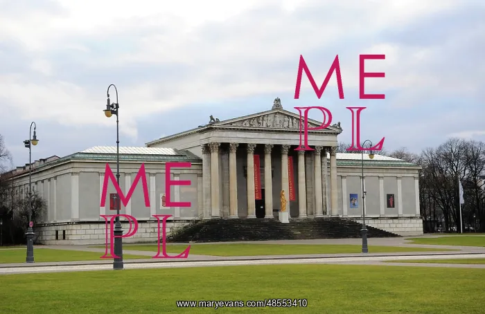 : Germany. Munich. Gyptothek. Outside : Germany. Munich. Gyptothek. Outside