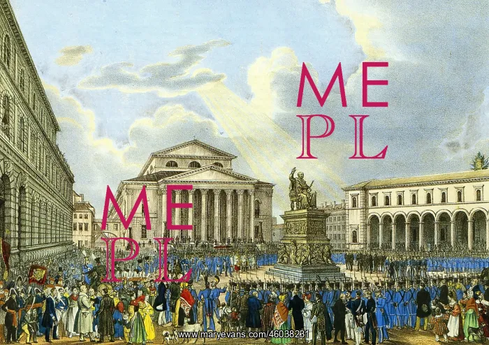 : Germany, Munich, inauguration of the monument : Germany, Munich, inauguration of the monument