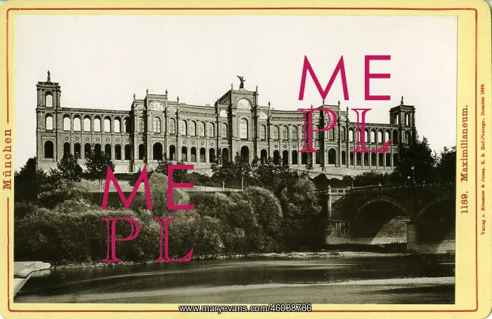 : Germany, Munich, Maximilianeum, exterior view : Germany, Munich, Maximilianeum, exterior view