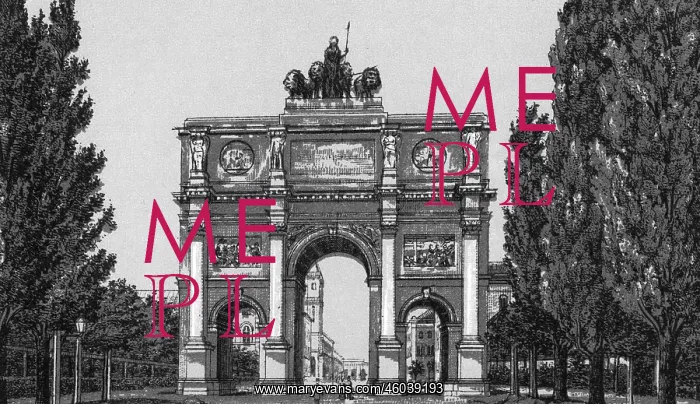 : Germany, Munich, monuments, Siegestor, built : Germany, Munich, monuments, Siegestor, built
