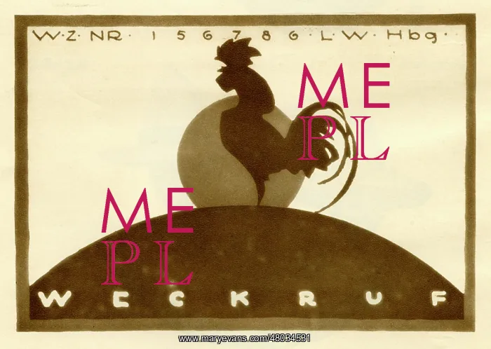 : A Germany poster advertisement by Ludwig Hohlwein : A Germany poster advertisement by Ludwig Hohlwein