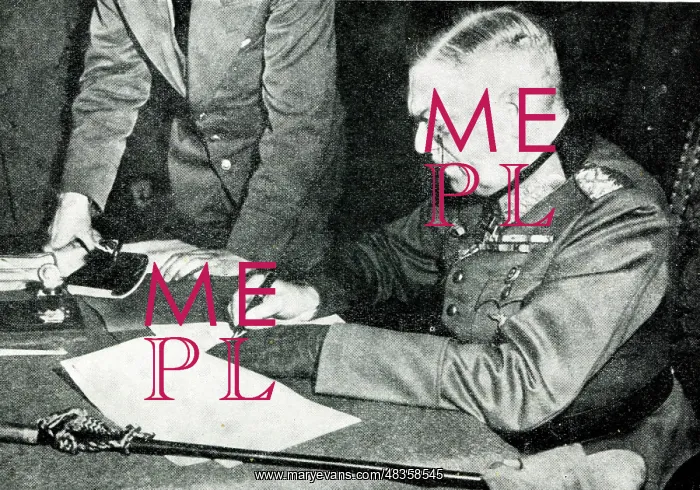 : Germany surrenders to the Allies, end of WW2 : Germany surrenders to the Allies, end of WW2