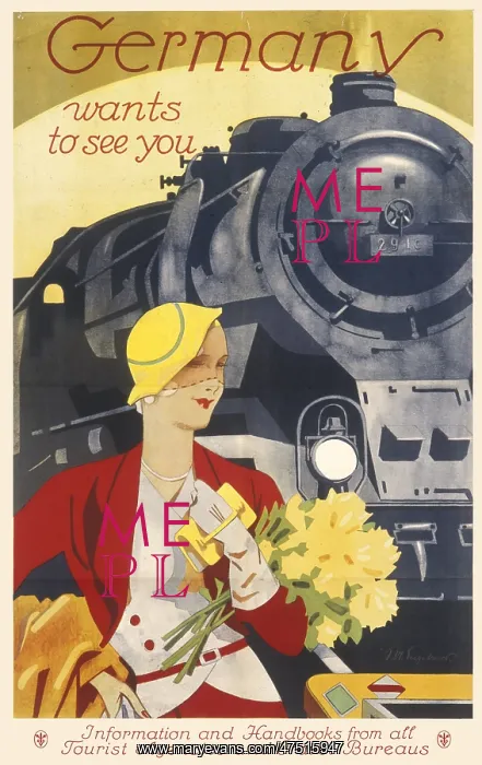 : Germany travel poster : Germany travel poster