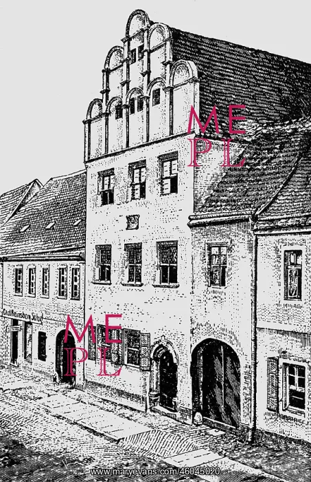 : Germany, Wittenberg, residence of Philipp Melanchthon : Germany, Wittenberg, residence of Philipp Melanchthon
