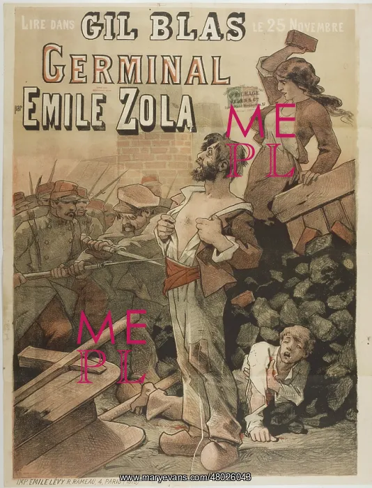 : Germinal advertising poster : Germinal advertising poster