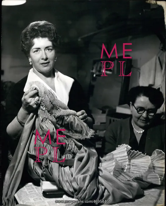 : Gerrie Stelzel, wardrobe mistress, Royal Opera House, London : Gerrie Stelzel, wardrobe mistress, Royal Opera House, London