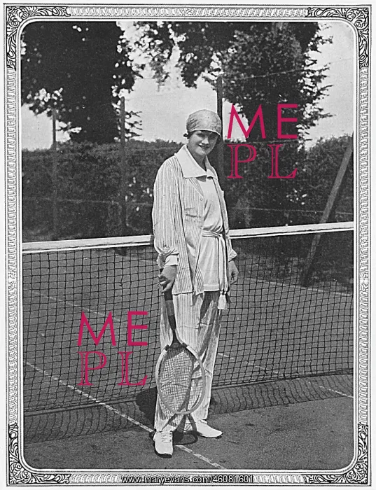 : Gertie Millar in a trouser suit, 1916 : Gertie Millar in a trouser suit, 1916