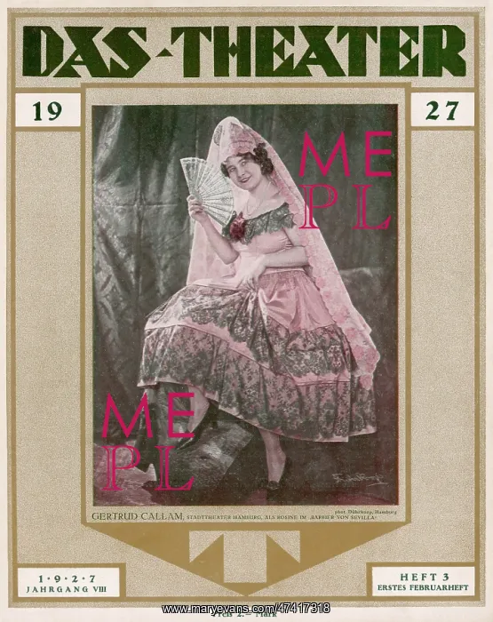 : Gertrude Callam, as Rosina : Gertrude Callam, as Rosina