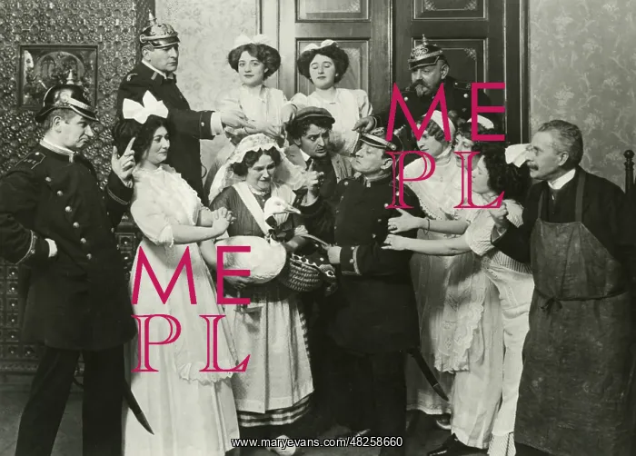 : Gesindeball - servants ball in Berlin, 1933 : Gesindeball - servants ball in Berlin, 1933