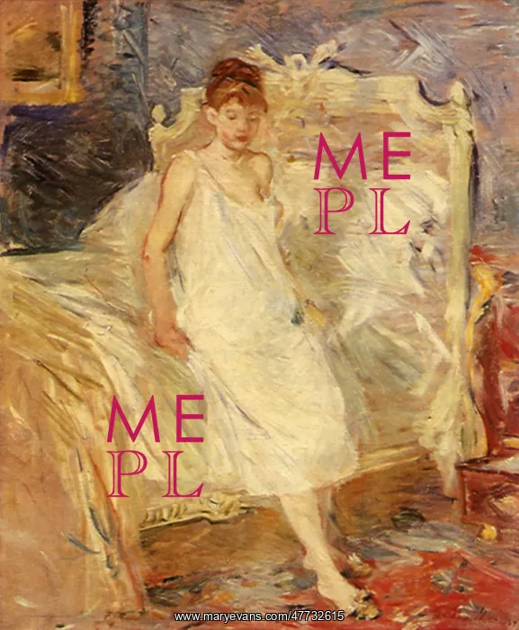  : Getting Up, by Berthe Morisot