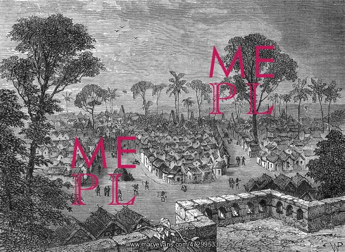  : Ghana - Kumasi circa 1870