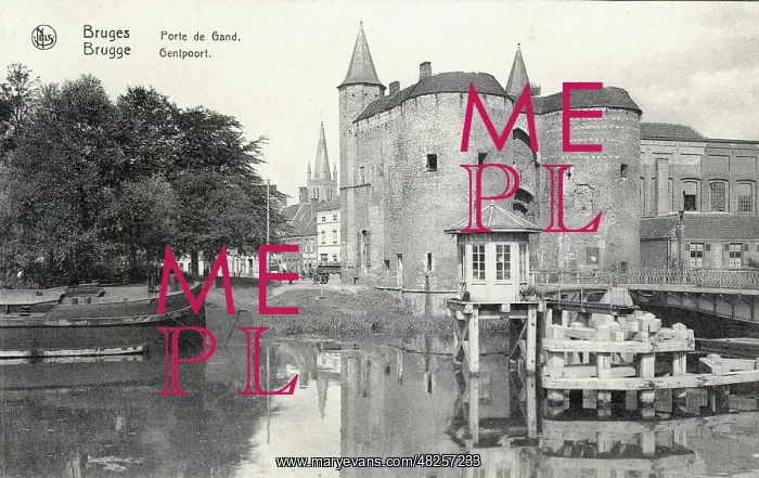  : The Ghent Gate, Bruges, Belgium