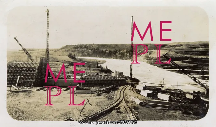 : Ghost River Dam, Bow River, Alberta, Canada : Ghost River Dam, Bow River, Alberta, Canada