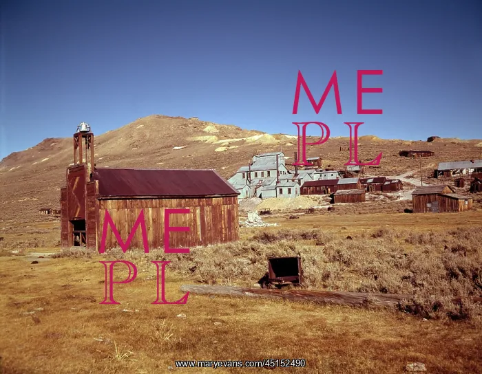 : Ghost Town In Bodie : Ghost Town In Bodie