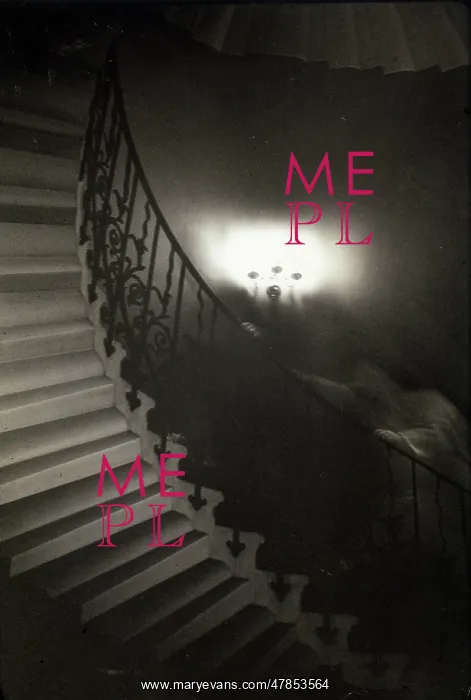 : Ghost on the Tulip Staircase of the Queen's House : Ghost on the Tulip Staircase of the Queen's House