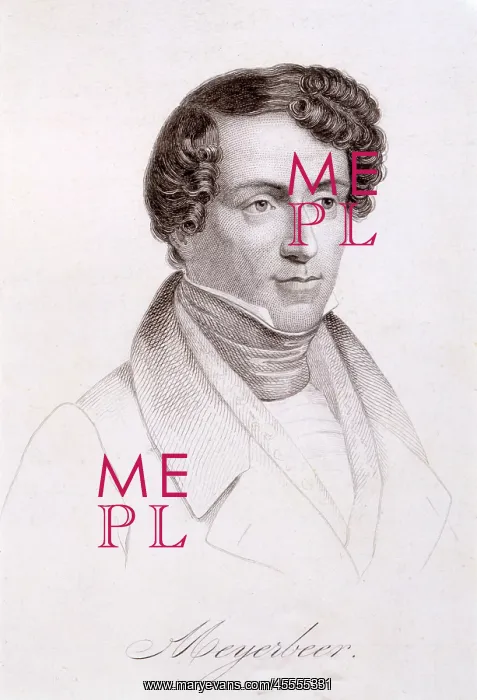 : Giacomo Meyerbeer - German composer : Giacomo Meyerbeer - German composer