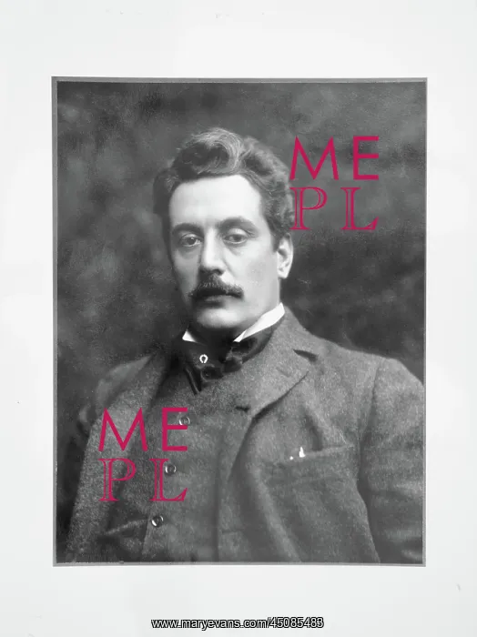 : Giacomo Puccini, photograph : Giacomo Puccini, photograph