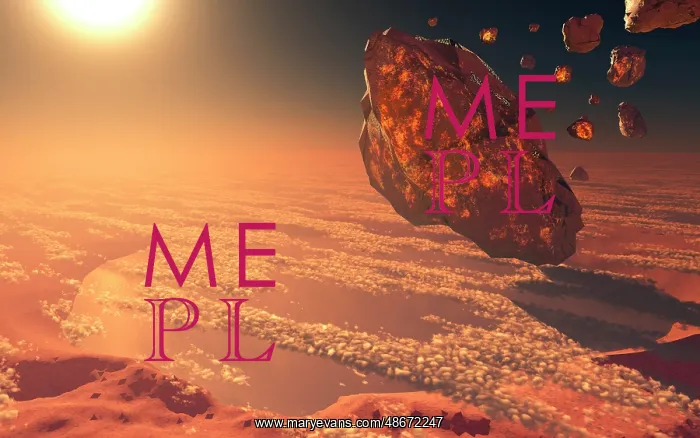 : A giant asteroid burning up in the Earth's atmosphere : A giant asteroid burning up in the Earth's atmosphere