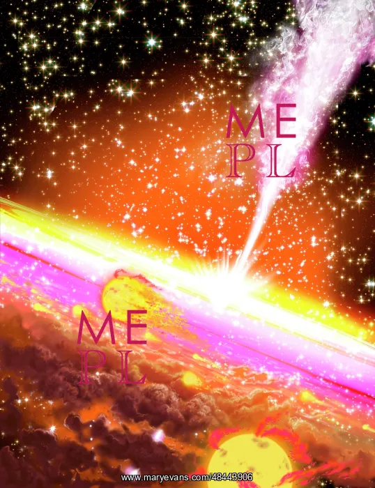 : A giant black hole at the center of a galaxy : A giant black hole at the center of a galaxy