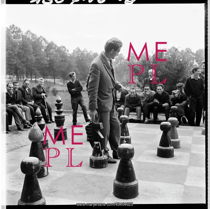: Giant chess with concrete chessboard : Giant chess with concrete chessboard