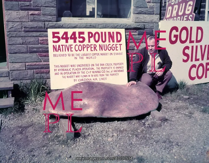 : Giant Copper Nugget, Historical : Giant Copper Nugget, Historical