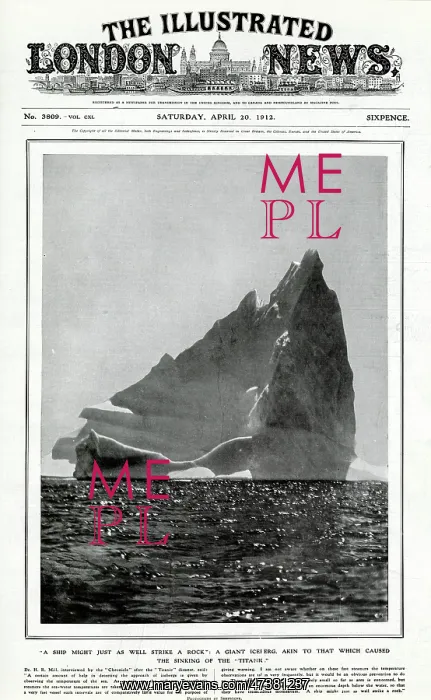 : Giant iceberg 1912 : Giant iceberg 1912
