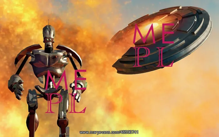  : A giant robot and UFO on the attack