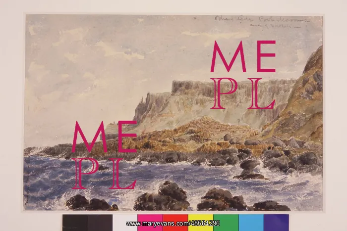 : Giant's Causeway; verso, Port Moon : Giant's Causeway; verso, Port Moon