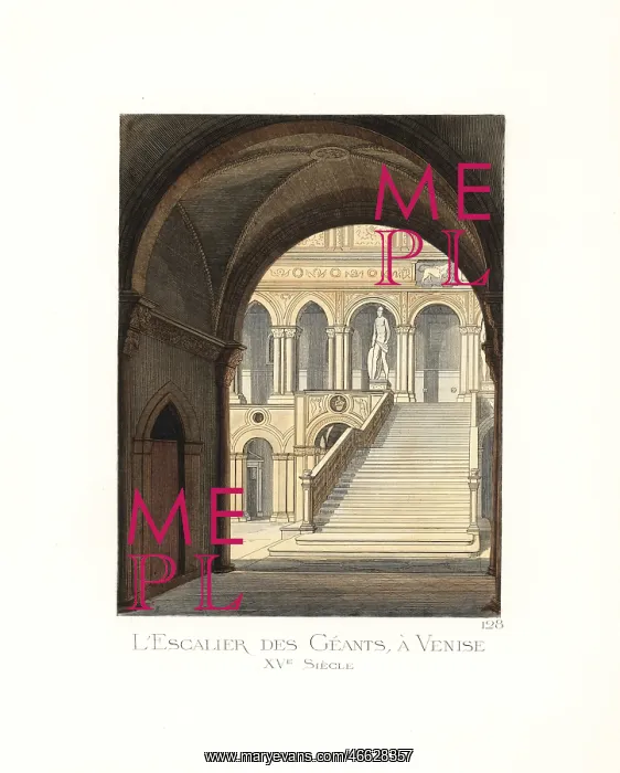 : Giant's staircase, Doge's Palace, Venice : Giant's staircase, Doge's Palace, Venice