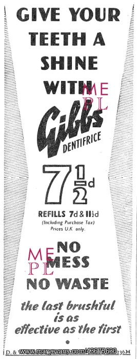 : Gibbs Tooth Paste - Gibbs Dentifrice : Gibbs Tooth Paste - Gibbs Dentifrice