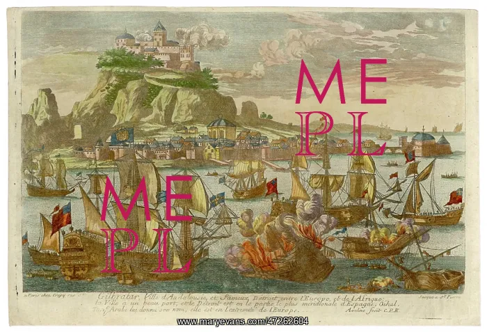 : GIBRALTAR TAKEN 1704 : GIBRALTAR TAKEN 1704