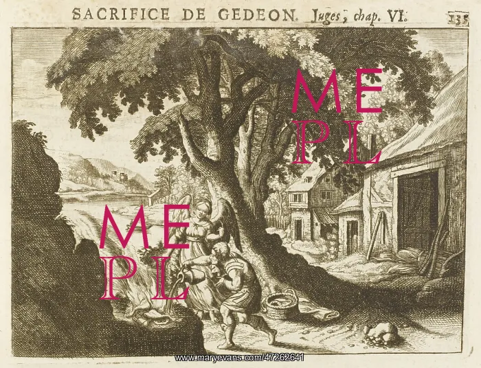 : GIDEON SUMMONED BY ANGEL : GIDEON SUMMONED BY ANGEL
