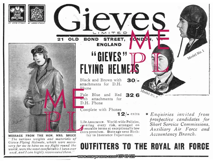 : Gieves Flying Helmets - Models No1 & No 2 : Gieves Flying Helmets - Models No1 & No 2