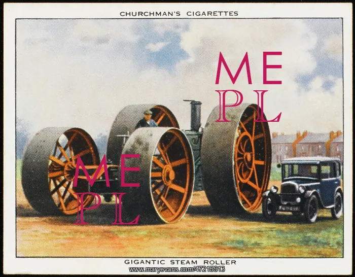 : GIGANTIC STEAM ROLLER : GIGANTIC STEAM ROLLER